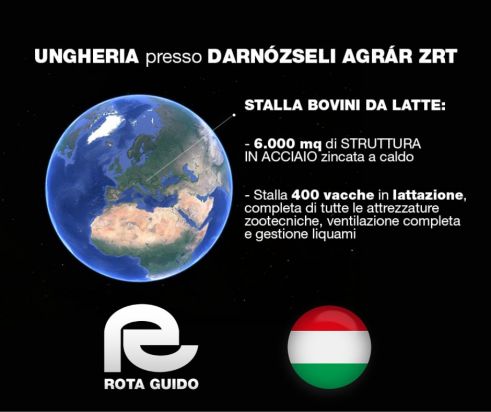 NUOVA STALLA BOVINI DA 6.000 MQ IN UNGHERIA PRESSO DARNOZSELI AGRAR ZRT 0