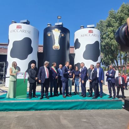 MACCARESE SPA AND ROTA GUIDO: SUSTAINABLE LIVESTOCK, ANIMAL WELFARE, AND CONTINUOUS INNOVATION 1 Inaugurazione Maccarese foto Rota Guido