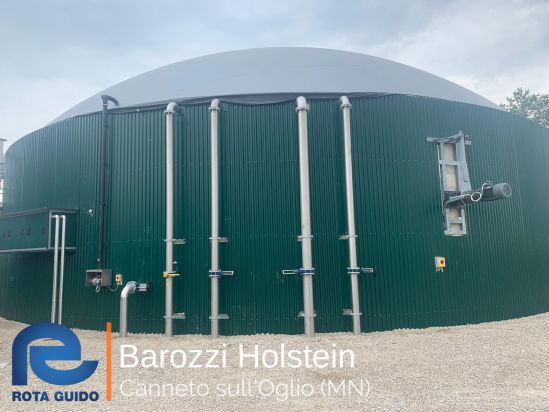 BIOGAS 300 KW: BAROZZI HOLSTEIN FA IL PIENO D’ENERGIA 20 6