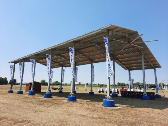 Agrishow capannone installato