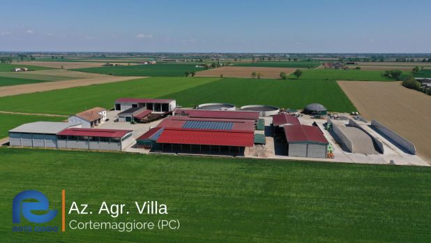 STALLA E BIOGAS DA 100 KW PER L’AZ. AGR. VILLA DI CORTEMAGGIORE Rota Guido