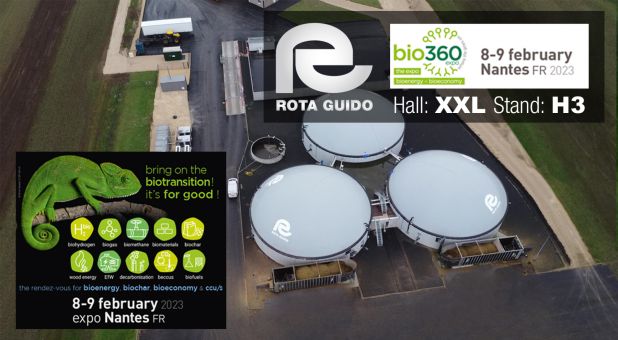 ROTA GUIDO A BIO360 EXPO NANTES (FRANCIA) – 8/9 FEBBRAIO 2023 BIO360 2023 Nantes rota guido interna