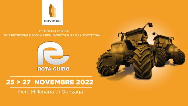ROTA GUIDO ALLA FIERA BOVIMAC (GONZAGA) – 25/27 NOVEMBRE 2022 Bovimac orizzontale con logo Rota