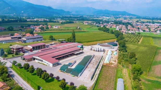 ALLEVAMENTO NORD WEST | NUOVA STALLA 1.600 MQ E BIOGAS 100 KW | CUNEO (PIEMONTE) DJI 0094