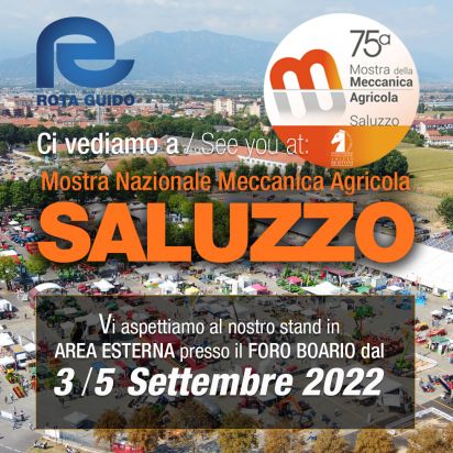 ROTA GUIDO IN FIERA A SALUZZO – 3/5 SETTEMBRE 2022 FIERA DI SALUZZO 2022 PER POST