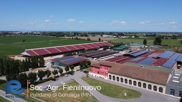 ARCO A 3 CERNIERE DA 252 X 45 METRI DI FIENILNUOVO SOC. AGR. S.S. (PALIDANO DI GONZAGA - MANTOVA) Fienilnuovo PALIDANO 1