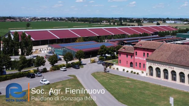 ARCO A 3 CERNIERE DA 252 X 45 METRI DI FIENILNUOVO SOC. AGR. S.S. (PALIDANO DI GONZAGA - MANTOVA) Rota