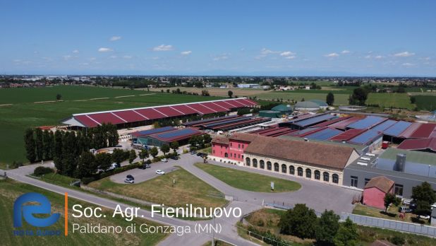 ARCO A 3 CERNIERE DA 252 X 45 METRI DI FIENILNUOVO SOC. AGR. S.S. (PALIDANO DI GONZAGA - MANTOVA) Rota