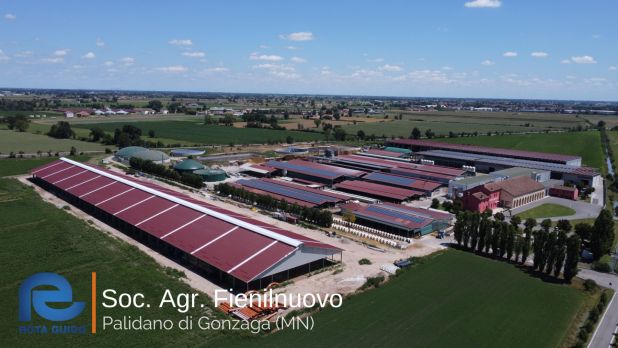 ARCO A 3 CERNIERE DA 252 X 45 METRI DI FIENILNUOVO SOC. AGR. S.S. (PALIDANO DI GONZAGA - MANTOVA) Rota