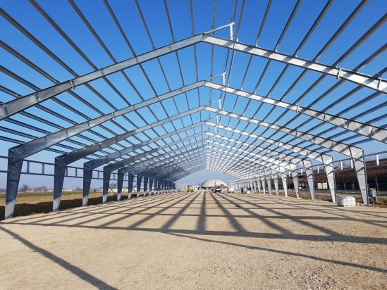 THE EXTENSION OF INTEGRATED LIVESTOCK CENTER for CATTLE "AZ. AGR. FUGAZZA" IS IN PROGRESS Azienda Agricola Fugazza - Allevamento bovini