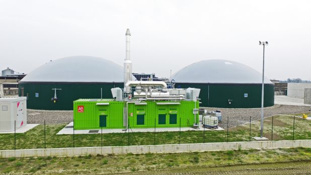 BONFANTI AZ. AGR. | Impianto Biogas 300 kW | ITALIA Impianto biogas 300 kw BONFANTI F1