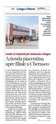 La Stampa   ARTICOLO ROTA