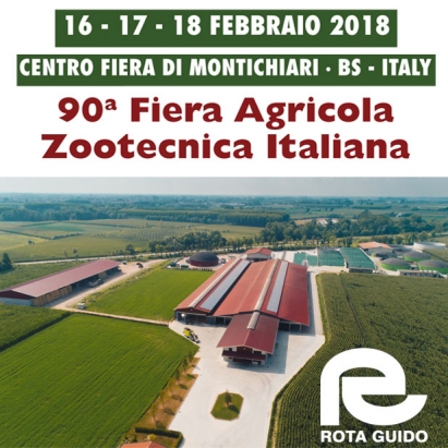 16/18 Febbraio | Fiera Agricola Zootecnica Montichiari (BS) Post Montichiari2018 Fb RotaGuido