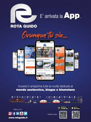 E’ ARRIVATA LA APP ROTA GUIDO: ZOOTECNIA ED ENERGIE RINNOVABILI… OVUNQUE TU SIA! App Rota Guido