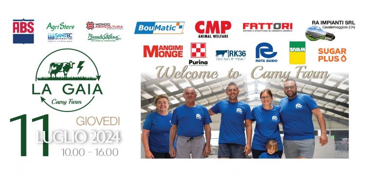 ISCRIVITI ALL’OPEN DAY DELL'11 LUGLIO PRESSO "LA GAIA" S.S. AZ. AGR. di CAMISASSI CAMISASSI SITO 02